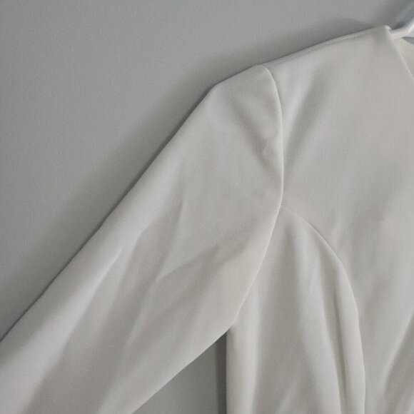 BNWOT Vintage Women's XS White Union‎ 70's Winter Wedding w Hood Maxi Dress Gown - Picture 4 of 16